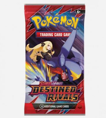 Pokémon Destined Rivals: Booster Pack – Slechts €7,75! beschikbaar voor biedingen