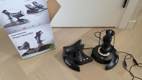 Thrustmaster T.Flight HOTAS One Joystick – Xbox & PC – Zo go, Computers en Software, Joysticks, Zo goed als nieuw, Ophalen of Verzenden