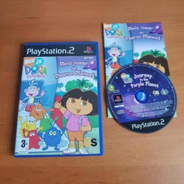 OPRUIMEN | PS2 | Dora the Explorer Reis naar de Paarse Plane, Spelcomputers en Games, Games | Sony PlayStation 2, Gebruikt, Avontuur en Actie