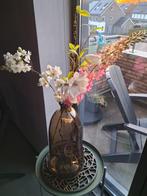 Zijden Boeket met Vaas - Prachtige Decoratie, Ophalen of Verzenden, Nieuw
