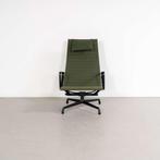 2x Vitra Eames EA 124 + EA 125 Set Groen Hopsak - Zwart, Huis en Inrichting, Niet ingevuld, Niet ingevuld, 75 tot 100 cm, Ophalen of Verzenden