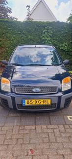 Ford Fusion 1.4 16V 2007 Blauw - 85-XG-RL - APK 19.04.2026, Voorwielaandrijving, Zwart, Blauw, Origineel Nederlands