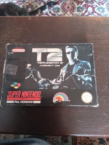 Terminator 2 voor de SNES beschikbaar voor biedingen