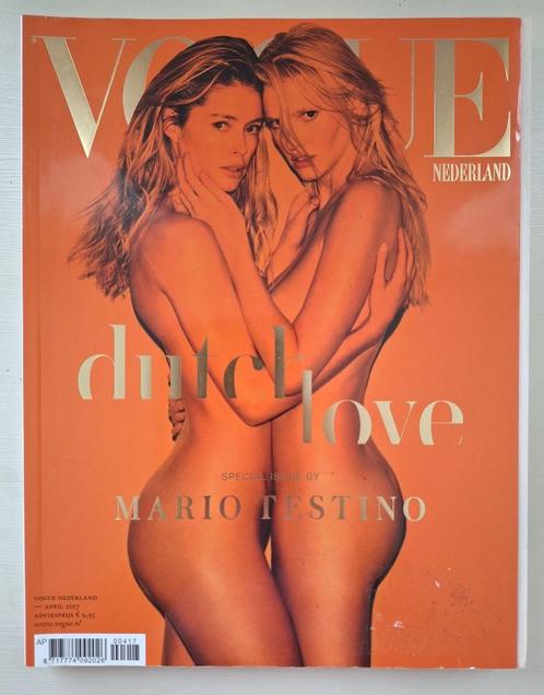 Vogue NL glossy april 2017 Mario Testino (Doutzen & Lara), Boeken, Tijdschriften en Kranten, Gelezen, Glossy, Ophalen of Verzenden
