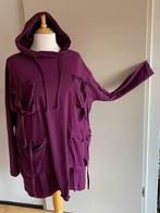 Peet: Aubergine Kepourel tuniek maat 1 tot maat 52, Ophalen of Verzenden, Zo goed als nieuw, Paars, Blouse of Tuniek