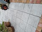 50m2 DIEPHAUS Terrastegel iStone Brilliant met facet wit, Ophalen, Gebruikt, 10 m² of meer, Beton