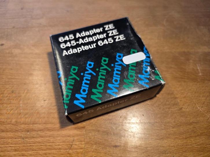 Mamiya 645 - ZE adapter, Audio, Tv en Foto, Fotocamera's Analoog, Nieuw, Spiegelreflex, Overige Merken, Ophalen of Verzenden