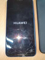 Huawei P20 lite (barst in scherm), Telecommunicatie, Mobiele telefoons | Huawei, Android OS, Blauw, Gebruikt, Zonder abonnement
