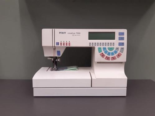 Pfaff creative 7550 MET IDT naaimachine, Hobby en Vrije tijd, Naaimachines en Toebehoren, Gebruikt, Naaimachine, Pfaff, Ophalen of Verzenden