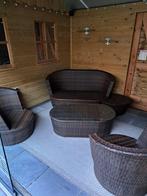 Tuinmeubelset, Ophalen, 4 zitplaatsen, Gebruikt, Bank