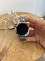Fossil Garrett HR Smartwatch – Gen 5E (FTW3050), Sieraden, Tassen en Uiterlijk, Smartwatches, Gebruikt, Blauw, Ophalen of Verzenden