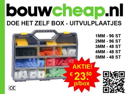 Uitvulplaatjes voor afstellen o.a kozijnen BOUWCHEAP, Doe-het-zelf en Verbouw, Kozijnen en Schuifpuien, Nieuw, Ophalen of Verzenden