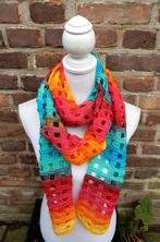 Sjaal in diverse kleuren - Handgemaakt, Ophalen of Verzenden, Nieuw, Sjaal