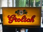Grolsch lichtbak reclame mancave, Verzamelen, Merken en Reclamevoorwerpen, Ophalen, Gebruikt, Lichtbak of (neon) lamp