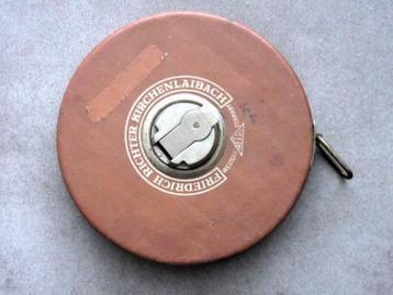Vintage 30 meter meetlint W-Duitsland rolbandmeter rolmeter beschikbaar voor biedingen