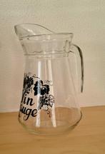 Mooie glazen wijnkaraf waterkan sapkan, Gebruikt, Overige typen, Ophalen of Verzenden, Glas