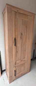 Nieuwe Massief eiken kast met whitewash finish – softclose, Huis en Inrichting, Kasten | Dressoirs, Ophalen, Eikenhout, Nieuw