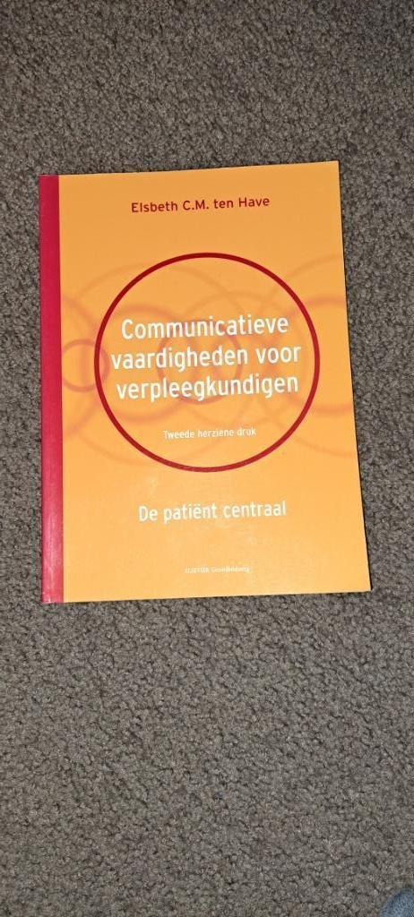 Communicatieve vaardigheden voor verpleegkundigen, Boeken, Studieboeken en Cursussen, Gelezen, HBO, Beta, Ophalen of Verzenden