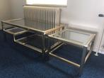 Vintage Pierre Vandel Stijl Salontafel Set, Huis en Inrichting, Ophalen, Gebruikt, 100 tot 150 cm, 50 tot 100 cm