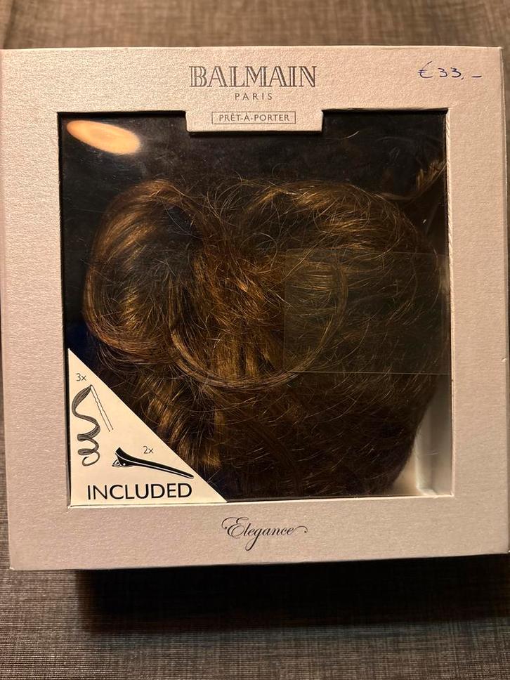 Balmain Elegance Cannes Walnut Memory Hair Clip-in, Sieraden, Tassen en Uiterlijk, Uiterlijk | Haarverzorging, Nieuw, Pruik of Haarverlenging