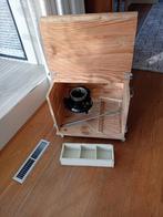 Reiskist voor de antieke sokkenbreimachine, Hobby en Vrije tijd, Breien en Haken, Ophalen of Verzenden, Gebruikt, Breien, Overige typen