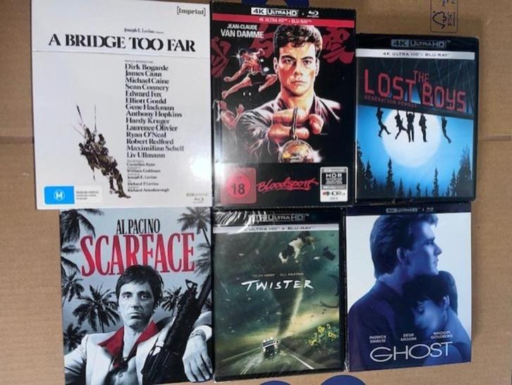 4K UHD Film Collectie, Cd's en Dvd's, Blu-ray, Nieuw in verpakking, Actie, Boxset, Ophalen