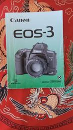 Canon EOS3 EOS 3 Handleiding in Nederlands Manual Book, Canon, Gebruikt, Ophalen of Verzenden, Canon
