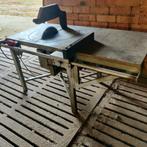 Harwi zaagtafel 380 V, Doe-het-zelf en Verbouw, Gereedschap | Zaagmachines, Ophalen, Gebruikt, Cirkelzaag, 70 mm of meer