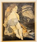 Jopie Huisman Litho met Lijst, Antiek en Kunst, Ophalen