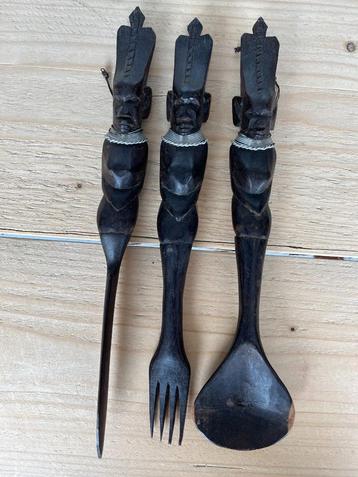 Houten bestek Kenya beschikbaar voor biedingen
