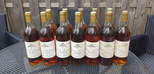 10 X Chateau Rouimieu Sauternes 1979, Verzamelen, Wijnen, Nieuw, Witte wijn, Frankrijk, Vol, Ophalen of Verzenden