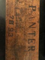 Oude Houten sigarenpers panter, Antiek en Kunst, Curiosa en Brocante, Ophalen of Verzenden