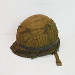 Vintage legerhelm, Ophalen of Verzenden, Overige soorten, Nederland, Helm of Baret