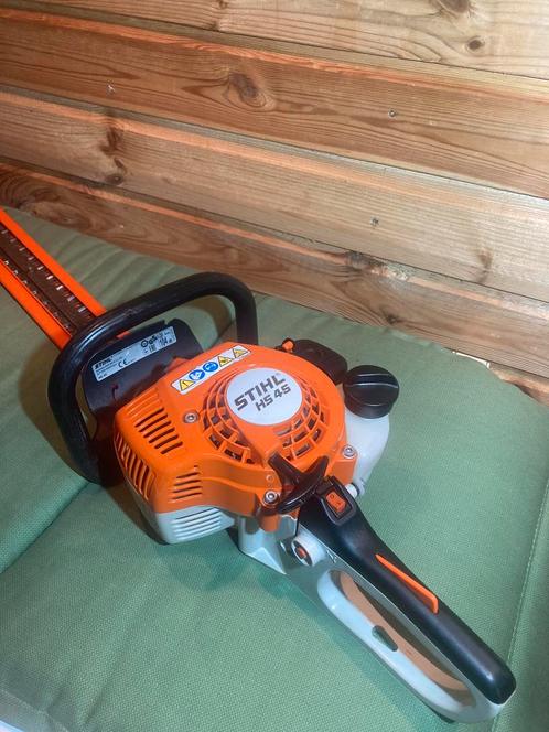 TE KOOP!!! Stihl HS45 heggenschaar, Tuin en Terras, Heggenscharen, Gebruikt, Benzine, Ophalen
