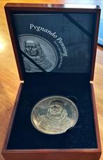 Zilveren Pvgnando Penning, herdenking M. de Ruyter, Postzegels en Munten, Penningen en Medailles, Nederland, Ophalen of Verzenden