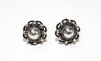 Schitterende Sterling Zilver Zeeuwse Knop Oorbellen Clips, Sieraden, Tassen en Uiterlijk, Antieke sieraden, Verzenden, Zilver