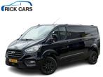 Ford Transit Custom 300 2.0 TDCI L2H1 Trend DC Cruise contro, 4 cilinders, Zwart, Origineel Nederlands, Bedrijf