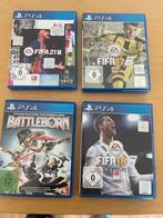 PlayStation 4 Games - FIFA & Battleborn, Online, Gebruikt, Verzenden, 1 speler