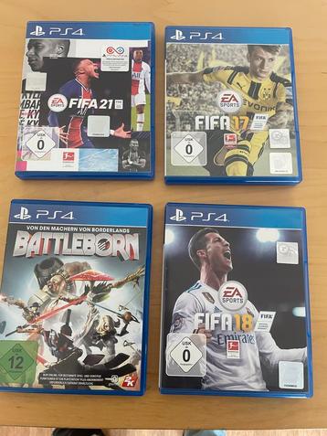 PlayStation 4 Games - FIFA & Battleborn beschikbaar voor biedingen