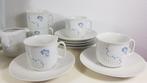 Bareuther 15-delig servies, wit, blauw, mooie conditie. 6A1, Tweedehands verkoop, Tweedehands verkoop, Gebruikt, Ophalen of Verzenden