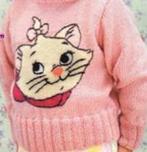 Aristocats - Marie - trui breipatroon, Ophalen of Verzenden, Zo goed als nieuw, Breien, Patroon of Boek
