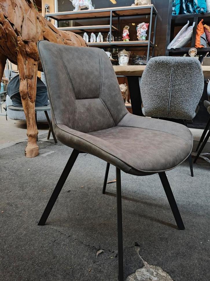 Eetkamerstoel (outlet), Huis en Inrichting, Stoelen, Nieuw, Vijf, Zes of meer stoelen, Grijs, Ophalen