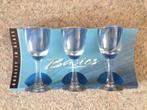 Borrelglaasjes, 3 in een doosje, nieuw., Ophalen of Verzenden, Nieuw, Borrel- of Shotglas