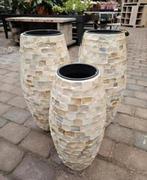 Schelpenvazen, Tuin en Terras, Bloempotten, Ophalen, Rond