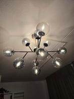 Moderne Plafondlamp met Glazen Bollen, Huis en Inrichting, Lampen | Hanglampen, Ophalen, Zo goed als nieuw, Glas, Modern