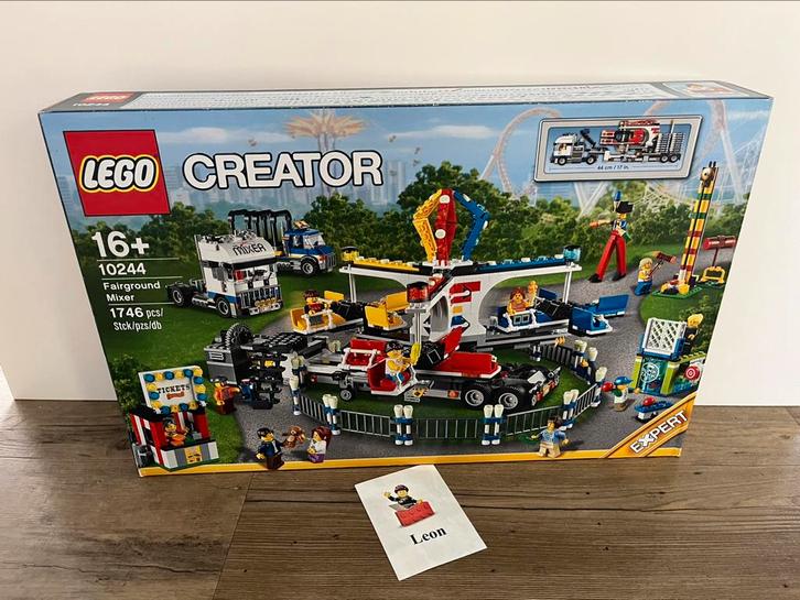 Lego Creator Expert 10244 Kermis Mixer - Nieuw in doos !, Kinderen en Baby's, Speelgoed | Duplo en Lego, Nieuw, Lego, Complete set
