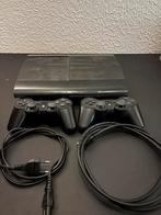 Ps3 super slim met kabels, 2 controllers en 10 spellen, Spelcomputers en Games, Spelcomputers | Sony PlayStation 3, Ophalen of Verzenden
