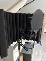 Studiomicrofoon Set - Zo Goed Als Nieuw, Muziek en Instrumenten, Microfoons, Ophalen of Verzenden, Zo goed als nieuw, Studiomicrofoon