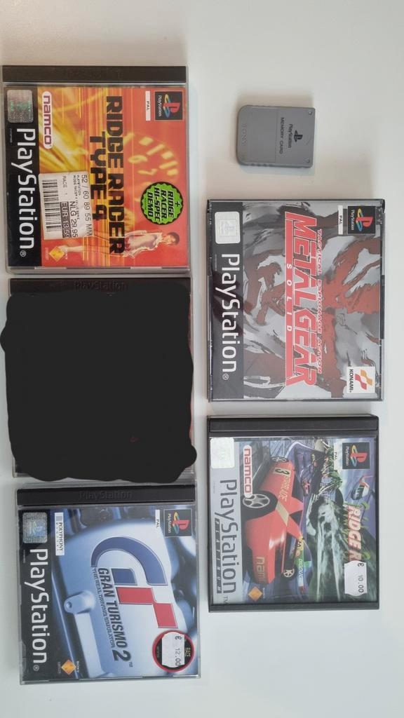 PlayStation 1 Spellen Collectie Compleet met memory card, Spelcomputers en Games, Games | Sony PlayStation 1, Zo goed als nieuw