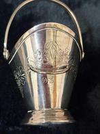 Verzilverd Douwe Egberts Suikermandje, Ophalen of Verzenden, Zilver